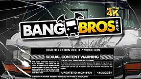 Maid bends over for big black cock creampie pounding 😈