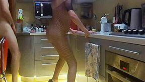 couple practices intimate kissing and touching ahead of their big porn casting debut