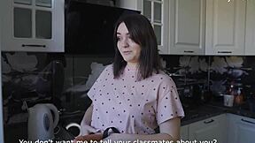 god the neighbor teen mistress roughly strapons his ass till he cums on her desk