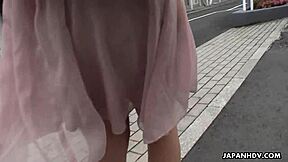 Japanese Babe Tomomi Matsuda Fingers Hairy Pussy to Beaver Blast Uncensored!