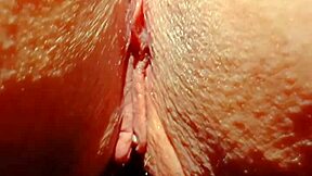 mature blonde cougar spreads shaved pussy grinding to wet ecstasy