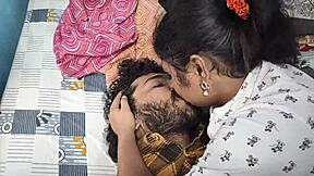 An Intense Moment of Passion Ignites Between Two Lovers