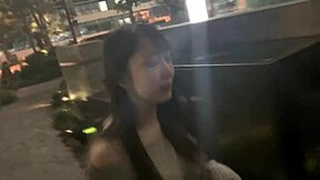 beautiful married woman running near imperial palace gets real pickup for juicy ass cowgirl riding part 1