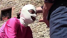 outdoor milf preview with blowjob bondage and creampie action