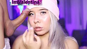 Valentina Blonde Bombshell Craves Daily Colombian Cum Swallows And Deep Ass Cock Pounds