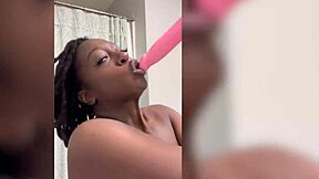yo pregnant ebony gets throat punished by bbc in garage trailer