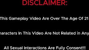 Stepson Creampies Stepmom's Ass During Breakfast in Epic 3D Hentai Game