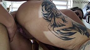 tiffany montana teaches shy virgin to dominate her big ass tits milk piss choke intense femdom lesson part three