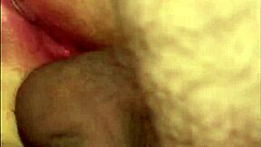 My buddy fucked my wife's ass and creampied her deep!