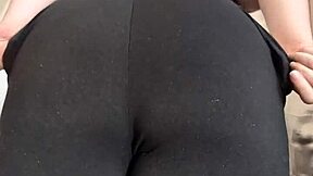 your face belongs in these chubby leggings ass cheeks!