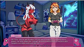 Demons Rise for Futa Lesbian Monster Action in Visual Novel Demo?