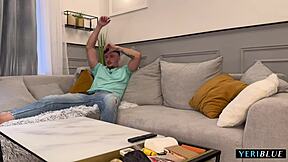 i argued about him fucking my friend but now he face fucks me and cums all over my dirty tits