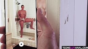 imagine petite stepsis candice dare taking monster cock anal dare deep