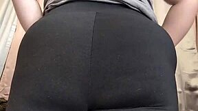 your face belongs in these chubby leggings ass cheeks!