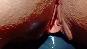 mature blonde cougar spreads shaved pussy grinding to wet ecstasy