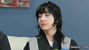 Peculiar Cutie Ass Pounded in Hardcore Nuthouse Therapy