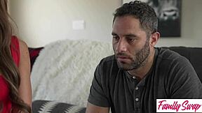 craving every inch of milf tits creampie deepthroat in swap christmas orgy compilation?