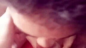 MY GIRLFRIEND LOVES SUCKING MY BALLS DEEP!