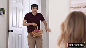 Petite Blonde Teen Deepthroats Fucks Creampie Shy Princess Style