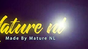 american babe's shaved pussy devoured by older lesbian milf