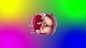 Does my mature latina milf's shaved big ass pussy make you hard as i ride this dildo for you?