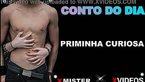 Curious Brazilian Amateur Priminha Explores