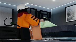 Big cocks destroy asses in epic roblox rule34 compilation!