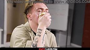 hey, caught april olsen fingering her hairy pussy in locker then riding cowgirl doggystyle