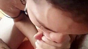 MY GIRLFRIEND LOVES SUCKING MY BALLS DEEP!