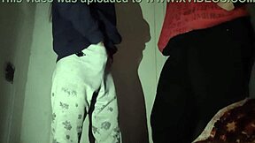 stepsister sneaks in to watch then tempts me into orgasm