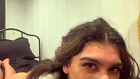 ever had a latina teen like aubry babcock deepthroat your cock then take facial vol 12?