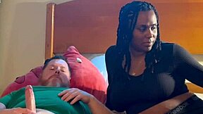 Amateur Ebony Slut Sucks And Fucks Bent Over Doggystyle In Bedroom Hood