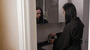 he pounded me doggystyle after fixing the sink but damn that cock