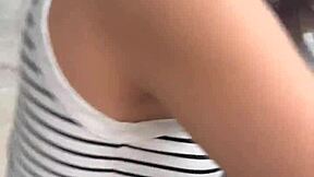 follando linda flaca culona por telefono con su novio cuernudo