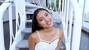 May Thai's Petite Tits Crave Monster Cock Deepthroat