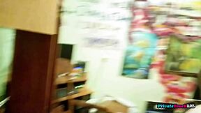 Chubby Russian Amateur Fucked Hard In Bedroom Lingerie