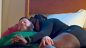 Amateur Ebony Slut Sucks And Fucks Bent Over Doggystyle In Bedroom Hood