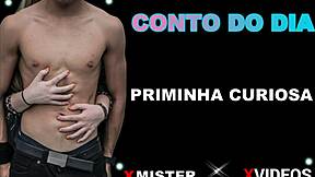 Curious Brazilian Amateur Priminha Explores