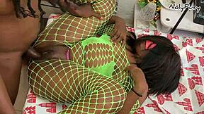 my boy is fucking my desperate wet pussy so hard on this rainy day no condom