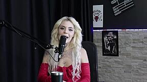 kyra sex prelims podcast with bia hot gets wild 🔥🍑 watch sheer red vibes