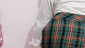 Damn Schoolgirl Masturbates to Orgasm After Class Wet Mexican Pussy