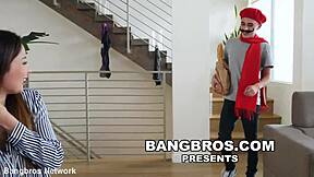 Juan Ravages Busty French Teacher's Hairy Pussy