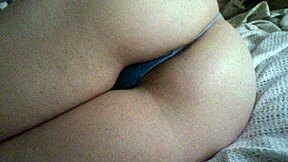 yo this hot wife in thongs shakes her milf ass pussy for epic cumshot tribute