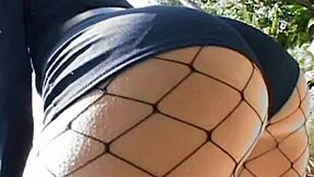 can this huge ass latina handle dirty police interrogation?