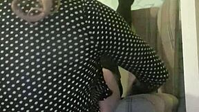 TRANNY BLASTS MASSIVE FACIAL LOAD FOR WEBCAM FANS