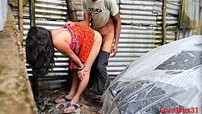 Bangladeshi Village Girl Takes Hardcore Outdoor Pounding from Big Cock