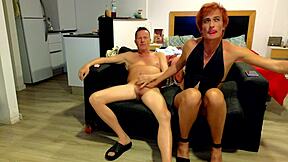 Gigi and Dave's Tranny Girlfriend Live Anal Show Part 2