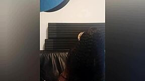 We got nasty with her using toys and strap-on right in front of her boyfriend watching us