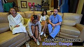 Dr Tampa Performs Aria Nicole's Yearly Gaping Pussy Exam