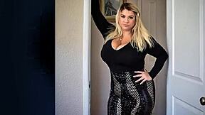 whoa check out this bbw's massive jiggling tits